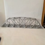 Walthers Cornerstone Ho Built Kit Arched Pratt Truss Bridge Double Track. Fixed Price $74.95.