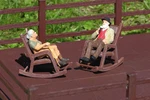 Piko 62295 Scale Rocking Chairs Set Of. Fixed Price $39.99.