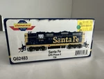 Athearn G62483 Genesis Ho GP9 Phase Ii Locomotive Santa Fe 738 Dcc/sound Ready. Fixed Price $225.00.