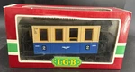 Lgb Gauge 3015 2ND Class Passenger Car Blue/beige L/n In Box. Fixed Price $49.99.