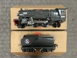 + Lionel Mth Gauge Tinplate Gray 263E Steam Locomotive & Tender Traditional *s. Fixed Price $599.99.