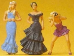 Preiser 45043 Wedding Guests Figures (set Of 3). Fixed Price $63.86.