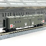 Micro-trains Scale 118020 Army 50FT Troop Hospital Kitchen Car 8762. Fixed Price $31.99.
