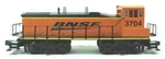 K-line By Lionel 6-22516 Bnsf MP-15 Switcher #3705 Working W/box. Fixed Price $143.99.