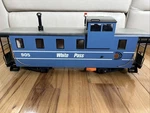 Lehmann Lgb 4071 Scale Steel Caboose White Pass And Yukon Wp&y 905. Fixed Price $210.00.