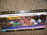 Las Vegas, Nevada 750 Piece Panoramic Puzzle Glow In The Dark 3FT Long Made Usa. Fixed Price $8.00.