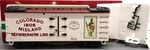 Lgb 4072-P01 Colorado & Midland Reefer Car #1206 Ln/box. Fixed Price $79.99.