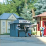 Piko 62021 G Freds Snack Bar Kit. Fixed Price $102.59.