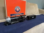 Lionel 6-18096 Atlantic & Santa Fe 4-4-2 Steam Locomotive And Tender #1491.. Fixed Price $275.00.