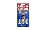 April Black Bikini Girl American Diorama 1:24 Scale Female 3" Figure. Fixed Price $7.09.