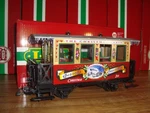 Lgb 33075 Red & Gold Dated 2001 Christmas Passenger Car Ln Original Box!. Fixed Price $199.99.
