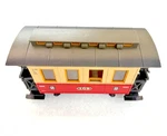 Lgb, Scale, 3011, Steel Wheels & Light, (2ND) Class Red Passenger Coach Car,. Fixed Price $49.00.