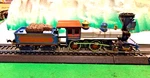 Ho Scale Bachmann Blue Central Pacific Steam Locomotive & Tender 4-4-0 W/ Light. Fixed Price $89.99.