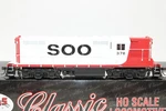 Atlas Classic Ho Scale Soo Line Emd GP7 Diesel Locomotive #376 Nos 8336 Dcc Rdy. Fixed Price $148.00.