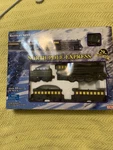 North Pole Express Christmas Train Set 29 Piece Battery-operated With Tracks. Fixed Price $35.00.