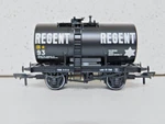 Bachmann Branch Line 38-780 14T Anchor Mounted Tank Wagon Regent Oil Nib. Fixed Price $34.00.