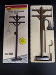 Model Power Lgb Scale Lited Telephone Pole #986 (26). Fixed Price $14.99.