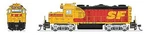 Broadway Emd GP20 Atsf #3016 Dcc - Ho Scale Model Train Diesel Locomotive. Fixed Price $240.32.