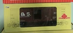Aristo Craft Trains : Wood Box Car ART86002 Colorado & Southern# 8402 New. Fixed Price $68.99.