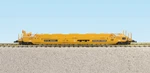 Usa Trains Intermodal Flat Car No Containers - R17140 Yellow Tt Trailer. Fixed Price $152.95.