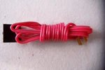001 (t) New, Bachmann 22-24 Gauge, Ez Track Power Cable About 2FT. Long.. Fixed Price $7.00.