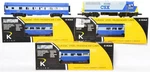 K-line F40 Ph Diesel, Powered K2412-9992 W/ Csxt 4-CAR Set K4612-40001-40004. Fixed Price $1000.00.