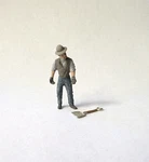 Arttista #1534 - Period Fireman W/shovel Scale Figures Model Trains New. Fixed Price $10.75.