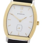 Eterna 3330.47 Yg Bezel Small Seconds White Dial Hand Winding Men's Watch 960305. Fixed Price $718.20.