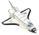 Nasa Usa Space Shuttle Die Cast 6" 1:400 Scale W/light & Sound And Pullback A.... Fixed Price $19.89.