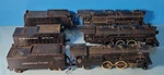 S01: (3) American Flyer Steam Locomotives No. 302 Ac, 312 & 21085 W/ Tenders. Fixed Price $149.95.
