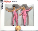 Preiser Original 1:24 Scale Figures Germany Girls At The Speedway 57106 Rxl. Fixed Price $39.95.