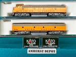 176-5316 & 176-5353 Kato E9A/E9B Union Pacific Locomotive 2 Car Set Dcc Ready. Fixed Price $295.00.
