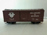 Usa Trains R19107B G Scale Steel Box Car Delaware & Hudson #17946. Fixed Price $74.25.