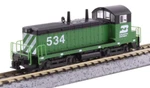 Kato 1764377 Scale Emd NW2 Switcher Bn #534 Dc 176-4377. Fixed Price $99.95.