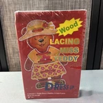 Early Learning Wood Lacing Miss Teddy Puzzleworks Factory Sealed Box. Fixed Price $13.03.