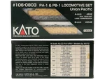Kato 106-0803 Union Pacific PA-1 PB-1 Locomotive 2-CAR Set Scale Train Jpn. Fixed Price $246.00.