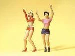 Preiser 45147 Pop Star With Fan Figures (set Of 2). Fixed Price $46.49.