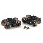 New Bachmann Arch Bar Freight Trucks With Metal Wheelsets (2) ON30 Scale. Fixed Price $22.99.