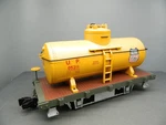 1/24 G Scale Aristocraft 2-AXLE Tank Car Union Pacific Up #05211 (yellow). Fixed Price $44.95.