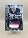 2023-24 Upper Deck Spx Black Rookies Of Nation Logan Cooley Patch Auto /99 Usa. Fixed Price $168.79.