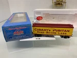 715 Atlas 36' Wood Refrig. Car Cudahy's Puritan/old Dutch Plastic Scale 2 Rail. Fixed Price $48.48.