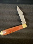 Kabar Usa 1027 Single Blade Jack Knife Made Wood Scales. Fixed Price $65.00.