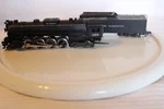 Ho Scale Rivarossi, 2-8-4 Steam Locomotive, Pere Marquette, Black #1222. Fixed Price $120.00.