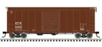 Atlas Ho 40' Postwar Boxcar With 8' Door Kansas City Southern Kcs #2112 20006821. Fixed Price $37.98.
