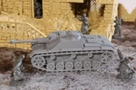Sturmhaubitze (stuh) 42 Wwii Assault Gun 1/32 (54MM) 1/56 (28MM) Scale Model. Fixed Price $35.30.