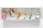 Ho Preiser Figures # 12132 Old Time People : Family Walking (ships From Chicago). Fixed Price $21.45.