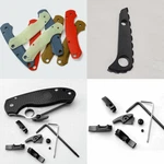Usa G10 Scales Back Spacer Open Hook Screw Fittings For Spyderco Paramilitary 2. Fixed Price $11.99.