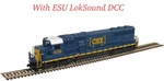 Scale Atlas 40003984 SD60 Csx YN3B #8709 W/dc Dcc Esu Loksound Diesel Engine. Fixed Price $359.99.