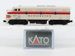 Scale Kato Cb&q Burlington Route Emd F2A Diesel Locomotive #151 - Dcc Ready. Fixed Price $104.95.