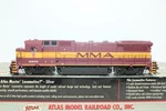 Atlas Silver Ho Montreal Maine Atlantic Dash 8-40B Locomotive #8569 Nib Dcc Rdy. Fixed Price $200.00.